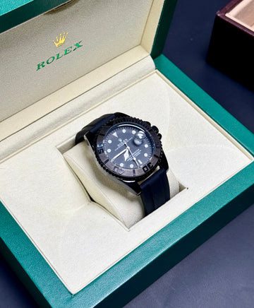 Wristive RLX Yacht-Master Submariner Silicon Strap - Rotatable Dial